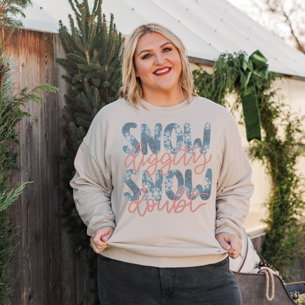 Snow Diggity Unisex Adult Pullover