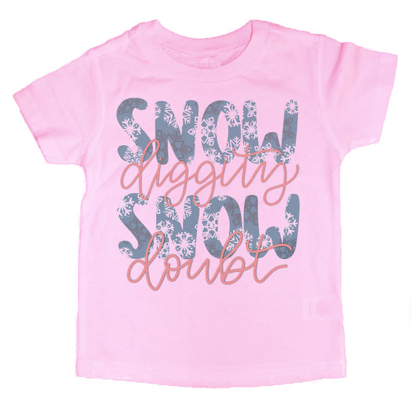 Snow Diggity Kids Unisex Tee