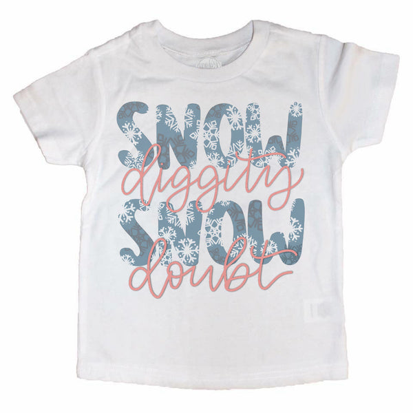 Snow Diggity Kids Unisex Tee