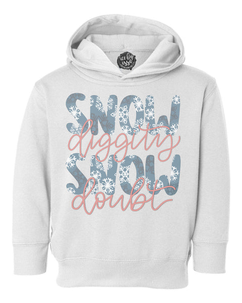 Snow Diggity Kids Hoodie Sweatshirt