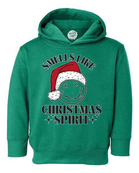 Smells Like Christmas Spirit Kids Fleece Pullover Crewneck Sweater/Hoodie