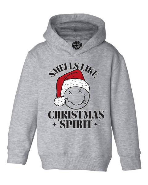 Smells Like Christmas Spirit Kids Fleece Pullover Crewneck Sweater/Hoodie