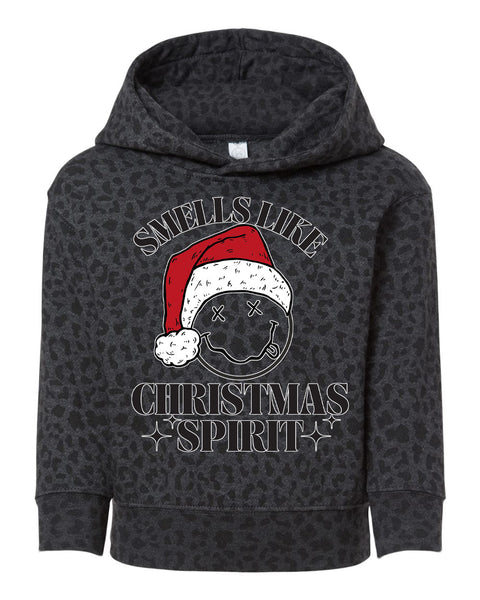 Smells Like Christmas Spirit Kids Fleece Pullover Crewneck Sweater/Hoodie