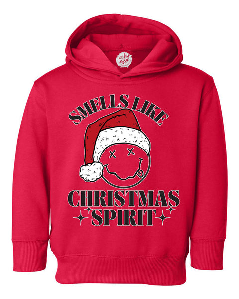 Smells Like Christmas Spirit Kids Fleece Pullover Crewneck Sweater/Hoodie