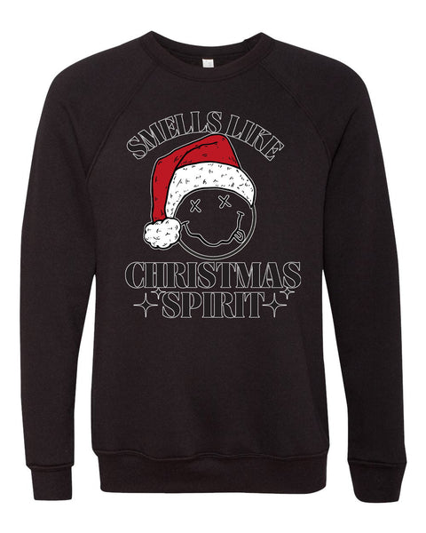 Smells Like Christmas Spirit Unisex Adult Crewneck Pullover