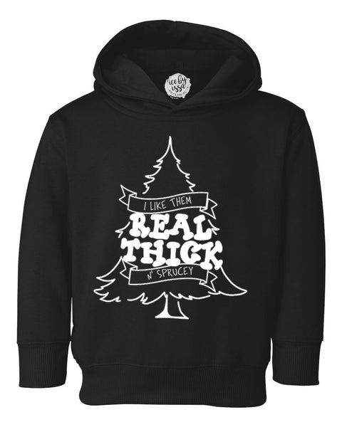 Real Thick & Sprucey© Kids Fleece Pullover Hoodie