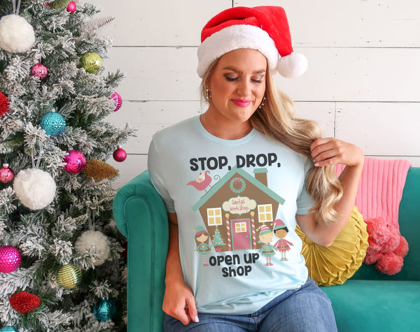 Open Up Shop Unisex Adult Tee