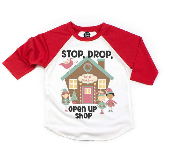 Open Up Shop Tee/Raglan