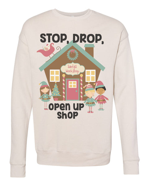 Open Up Shop Unisex Pullover