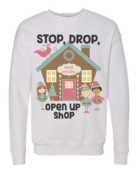 Open Up Shop Unisex Pullover