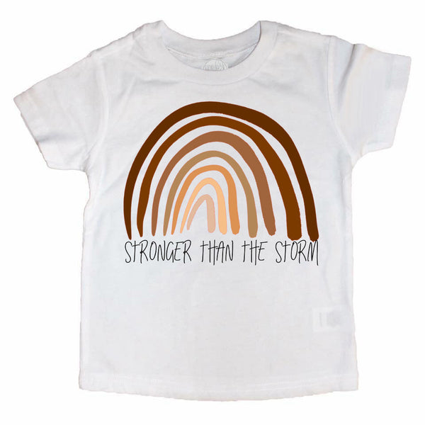 Stronger Than the Storm Kids Tee