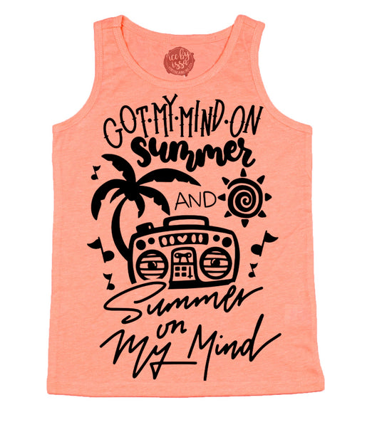 Summer Unisex Scoopneck Tank/Tee