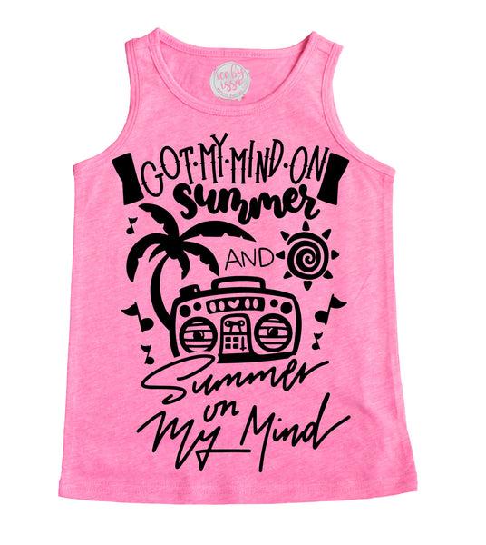 Summer Unisex Scoopneck Tank/Tee