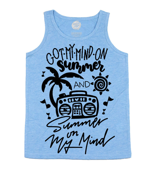 Summer Unisex Scoopneck Tank/Tee