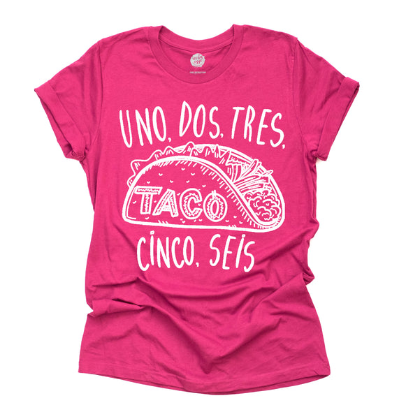 Taco Cinco Seis Adult Unisex Tee