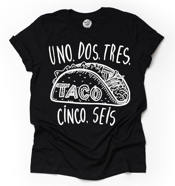 Taco Cinco Seis Adult Unisex Tee