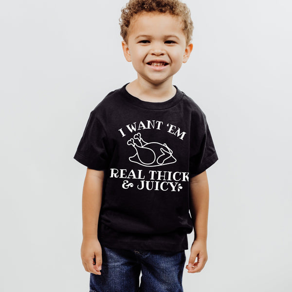 Real Thick and Juicy Turkey Kids Tee