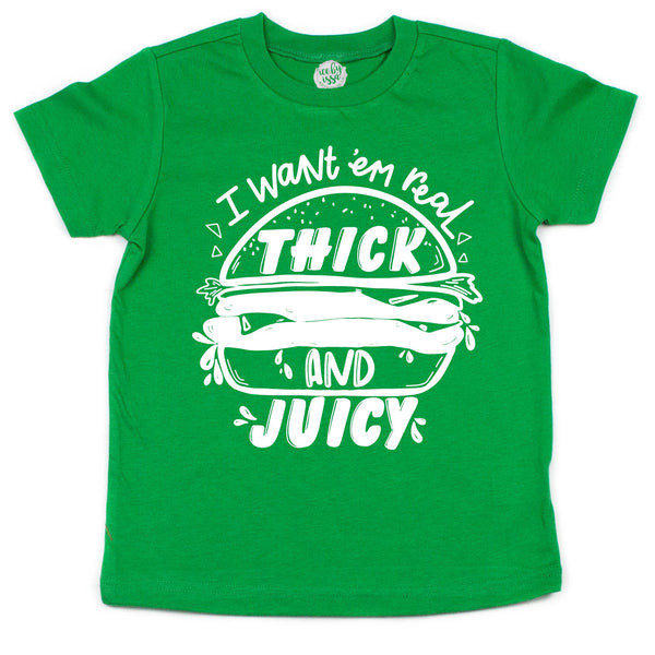 THICK & JUICY Hamburger Tee