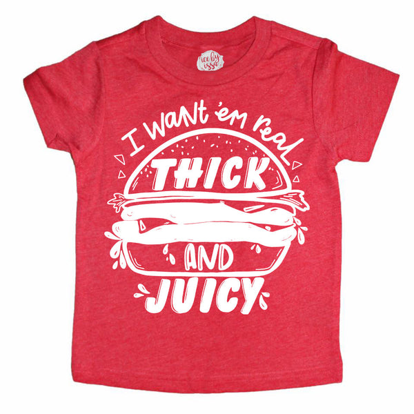 THICK & JUICY Hamburger Tee