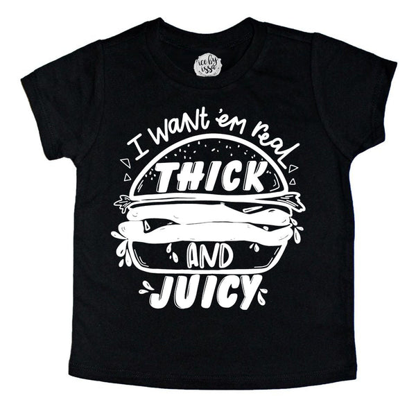 THICK & JUICY Hamburger Tee