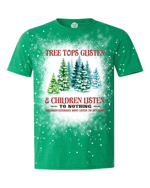 Treetops Glisten Unisex Adult Tee