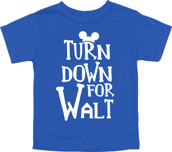 Turn Down for Walt Kids Tee