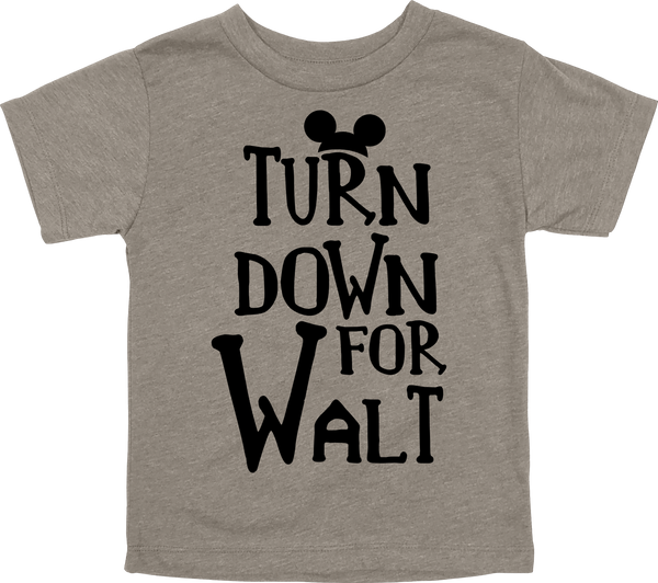 Turn Down for Walt Kids Tee