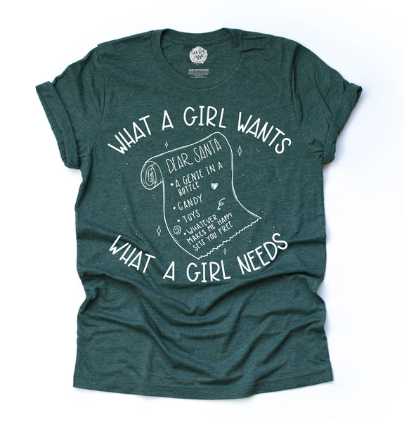 What a Girl Wants Adult Unisex Tee