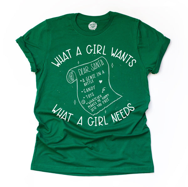 What a Girl Wants Adult Unisex Tee