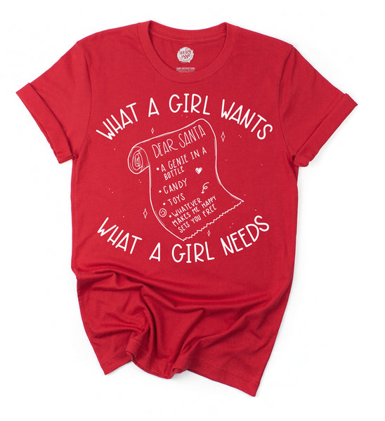 What a Girl Wants Adult Unisex Tee