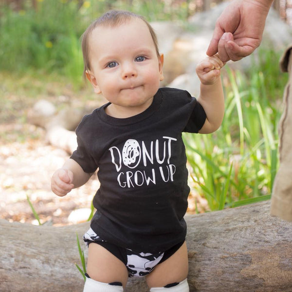 DONUT GROW UP Kids Tee
