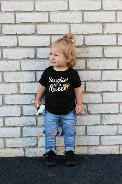 Daughter of a QUEEN kids Tee