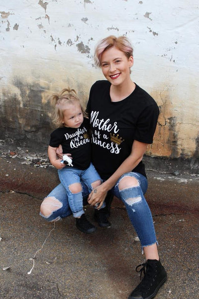 Daughter of a QUEEN kids Tee