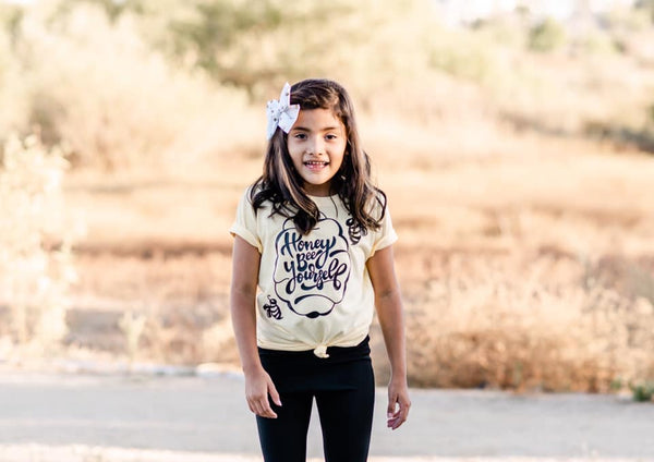 Honey Bee Yourself Kids Tee