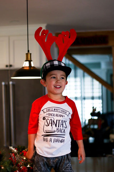 Guess Who's Back Santa Kids Tee/Raglan