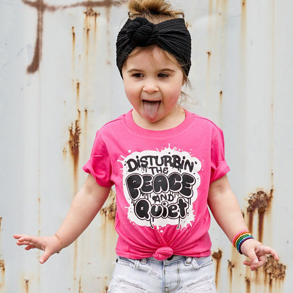 Disturbin’ The Peace and Quiet Kids Tee