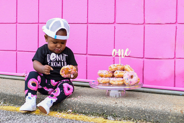 DONUT GROW UP Kids Tee