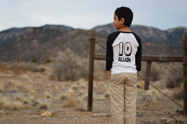 Double Digits Youth Baseball Tee