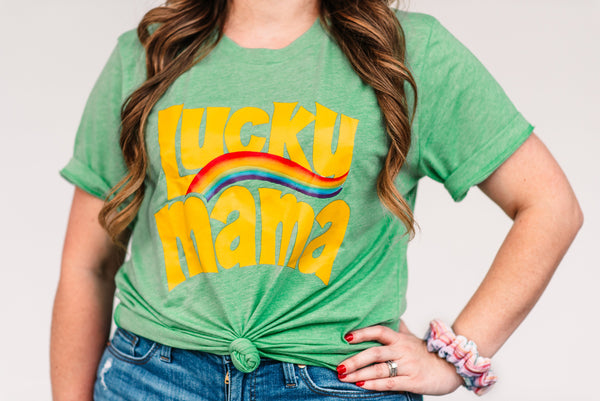 Lucky Mama Unisex Adult Tee