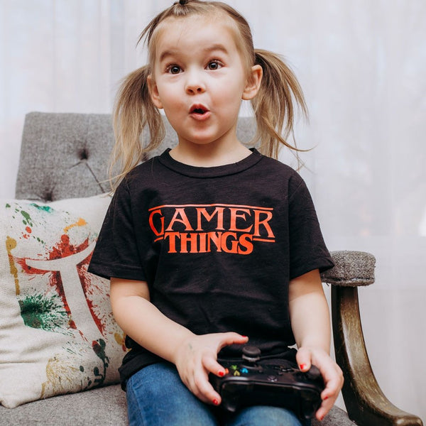 "GAMER THINGS" Kids Tees