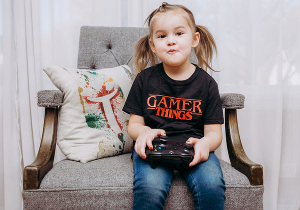 "GAMER THINGS" Kids Tees