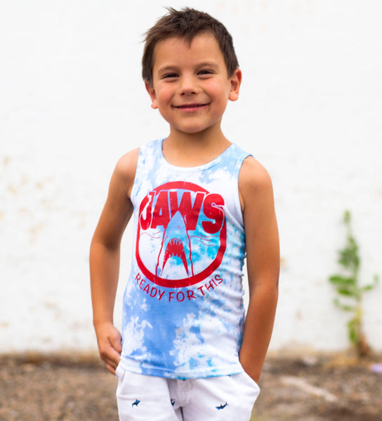 **LIMITED** Tie Dye Jaws Ready For This Kids Tank