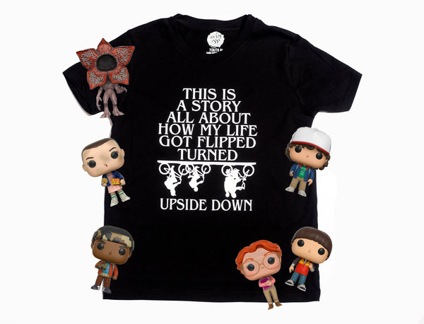 "UPSIDE DOWN" Adult Tee