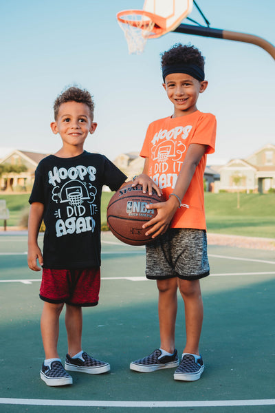 Hoops I did it Again™ Kids Basketball Tee