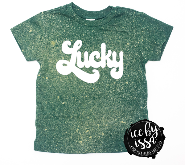 *LIMITED* COLORWASH Green Lucky Tee