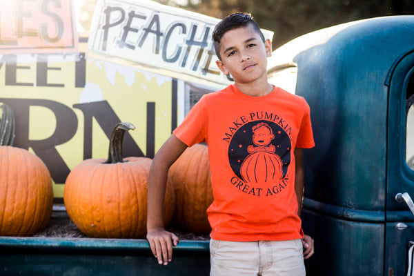 Make Pumpkins Great Again Kids Tee