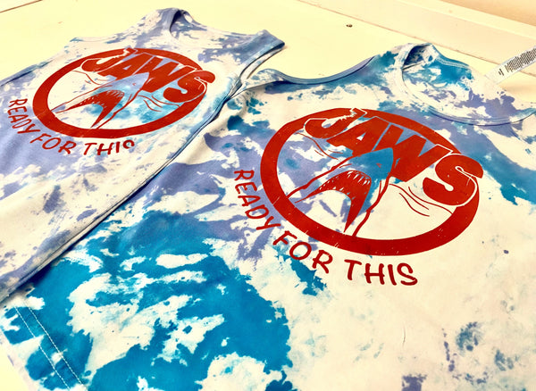 **LIMITED** Tie Dye Jaws Ready For This Kids Tank