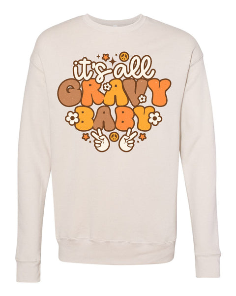 Gravy Unisex Adult Crewneck Pullover