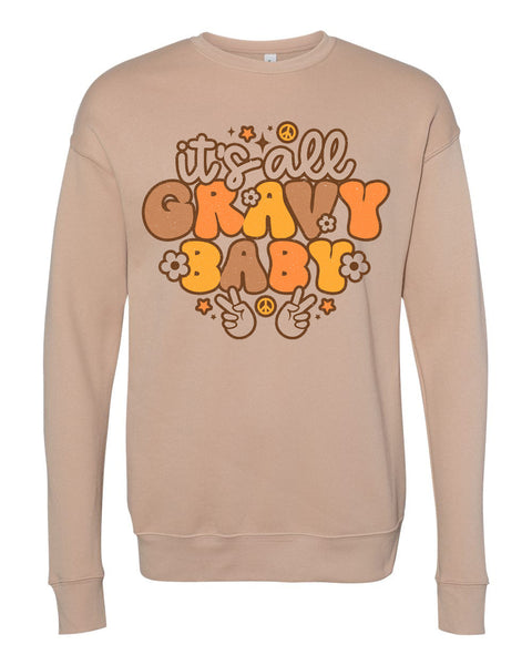 Gravy Unisex Adult Crewneck Pullover