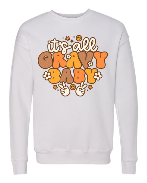 Gravy Unisex Adult Crewneck Pullover